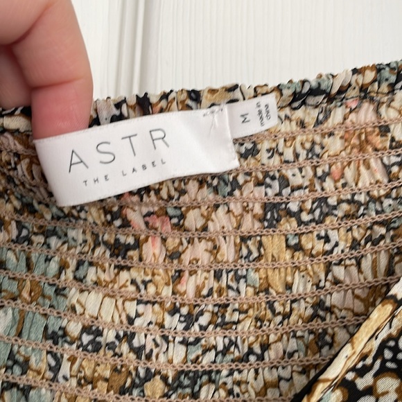 Astr Floral balloon sleeve top love song top - Picture 6 of 9